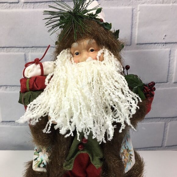 Old World Santa Claus in Long Robe 17" tall - Picture 1 of 8